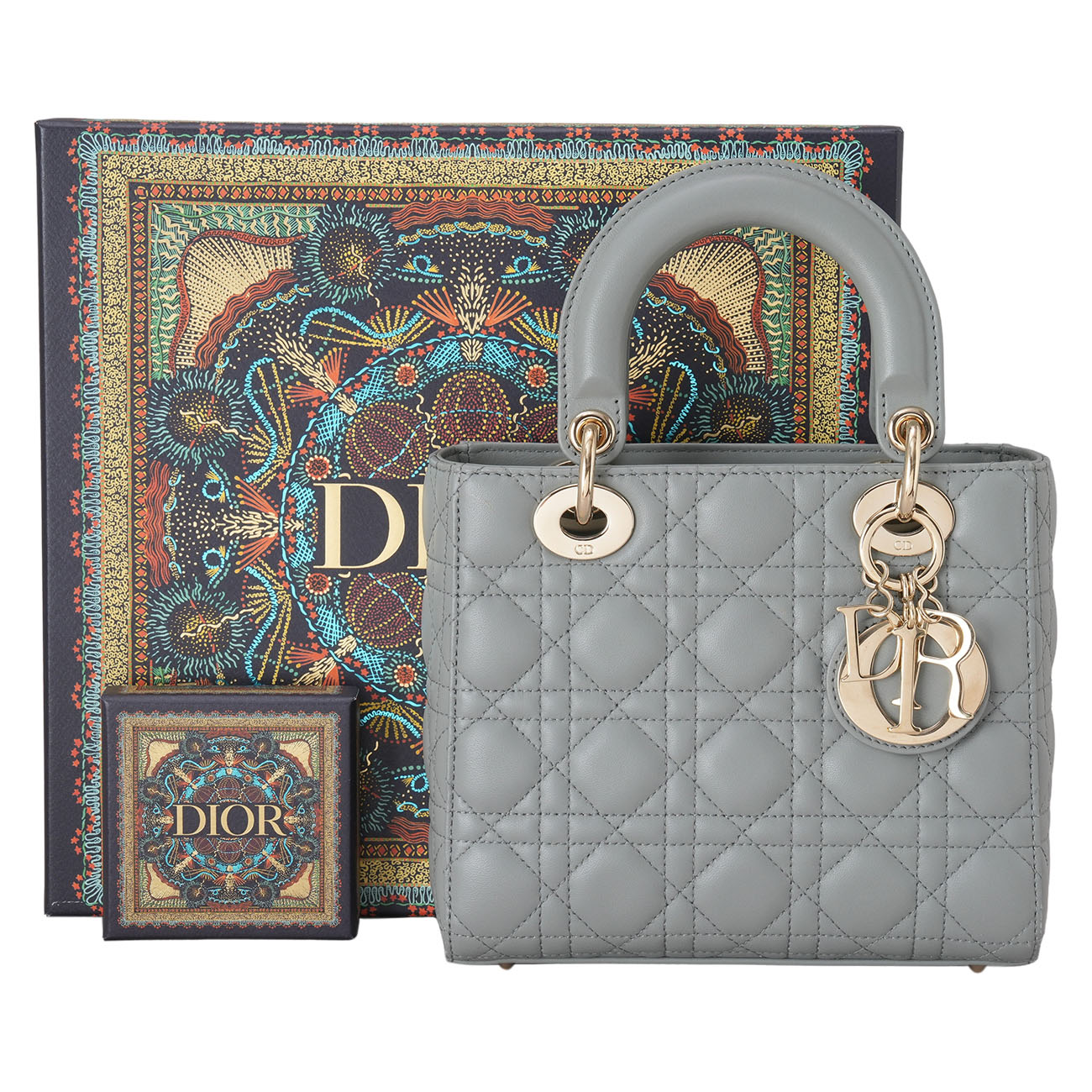 CHRISTIAN DIOR(USED)디올 레이디디올 스몰 MYABC